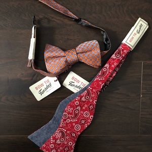 NWT- Two Bow Ties by Bow Tie Tuesday